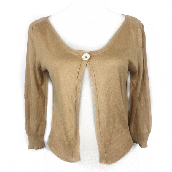 Isabel Marant Sweaters - Etoile Isabel Marant Tan Single Button Cardi